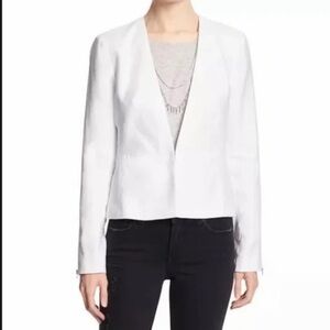 Banana Republic Peplum Linen Jacket NWT